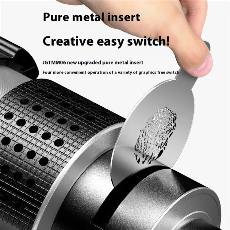 MM-06Pro Condenseur de photographie 35 Jeu de Gobo Tube projecteur optique LED pour monture Godox Jinbei Aputure Bowens