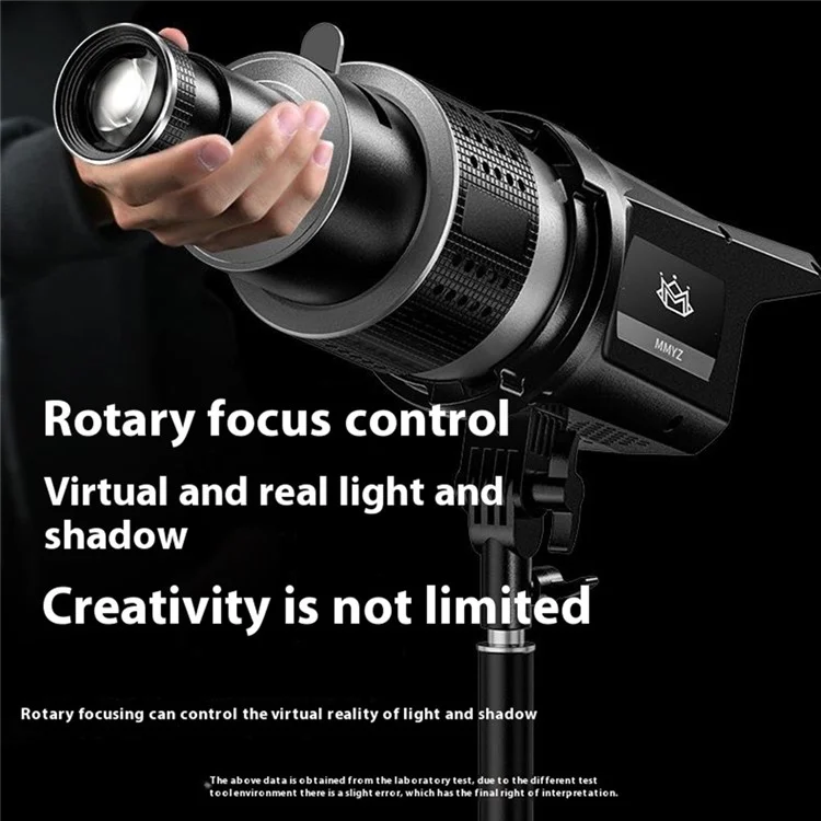 MM-06Pro Condenseur de photographie 35 Jeu de Gobo Tube projecteur optique LED pour monture Godox Jinbei Aputure Bowens