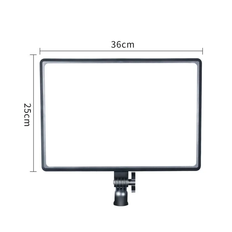 A111 Panneau Lumineux LED pour Photographie et Streaming Vidéo - Prise EU