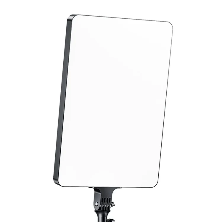 RL-28A 24 Inch Rectangle LED Panel Light Photography Lamp for Live Streaming Studio Product Shooting - EU Plug