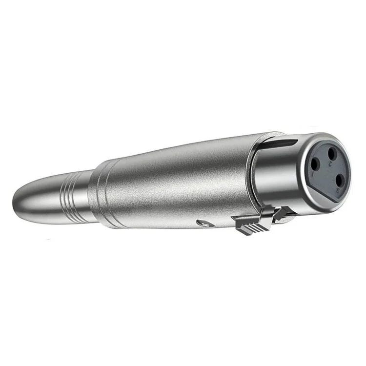 JUNSUNMAY XLR Female to Female 6.35mm TRS Audio Adapter Microphone Connector Audio Equipment Converter