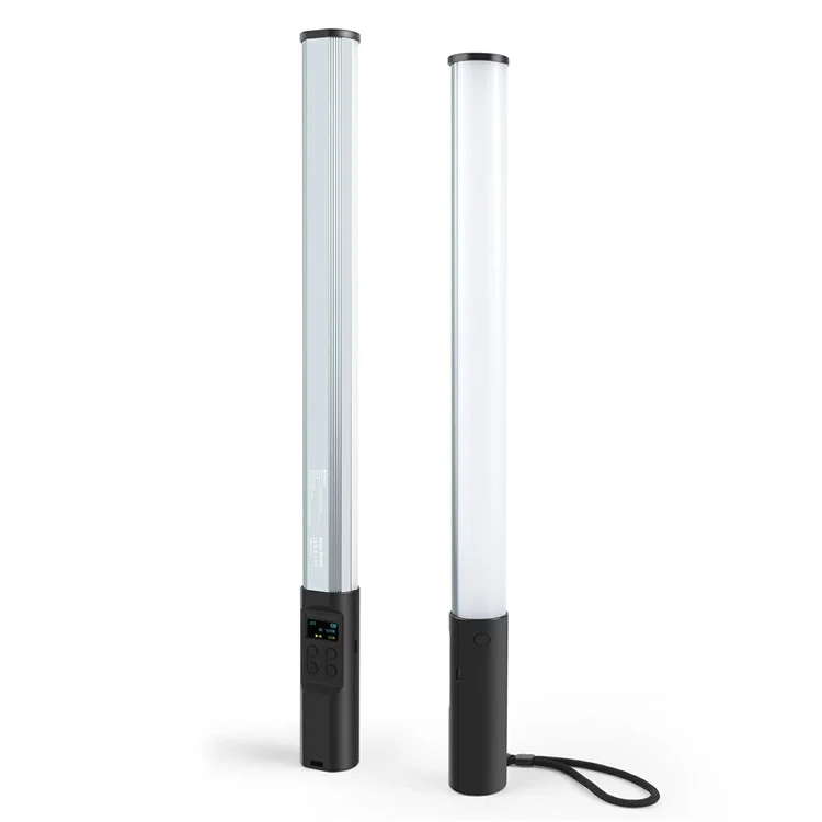 PULUZ Bâton LED RVB pour Photographie 20 Modes Portable pour Streaming en Direct