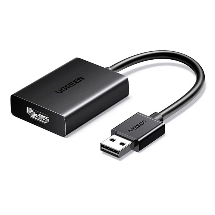 UGREEN 25161 USB auf HDMI Konverter 1080P 60Hz Video Audio Sync Adapter für Laptop / Desktop / TV / Projektor