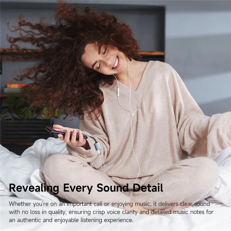 MCDODO CA-3120 MDD 2 in 1 Audio Adapter Cable USB-C to USB-C + DC3.5mm Charging Audio Converter