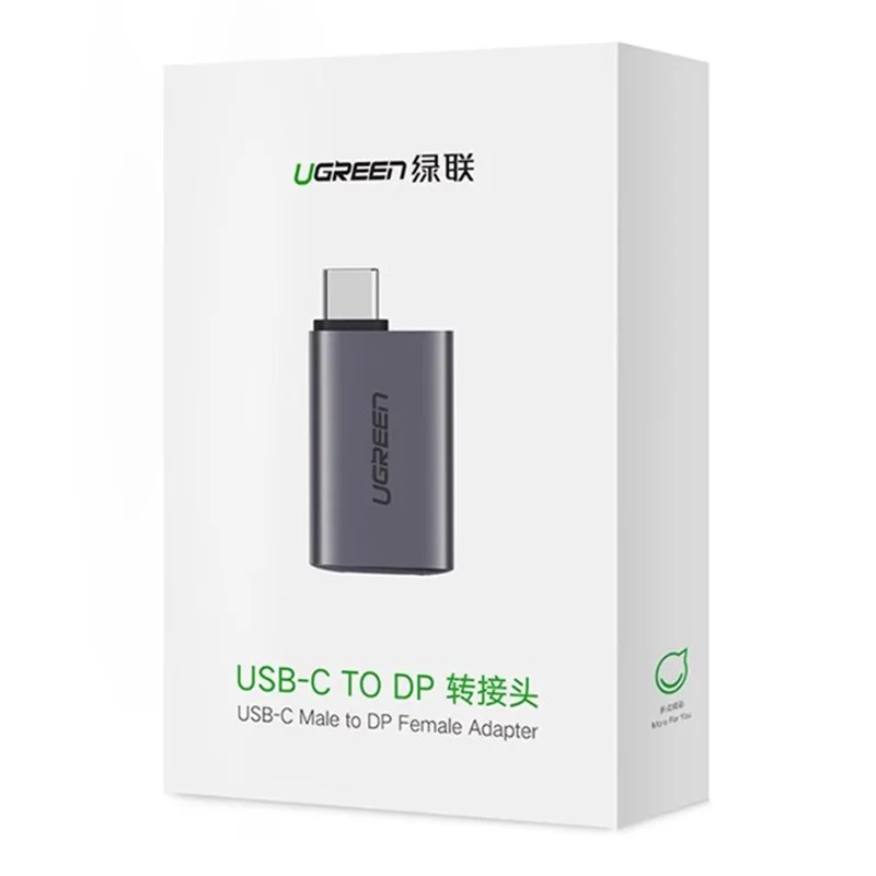 UGREEN 70451 Convertisseur Type C vers DP 4K 60Hz / 2K 144Hz Adaptateur d'Affichage Haute Définition