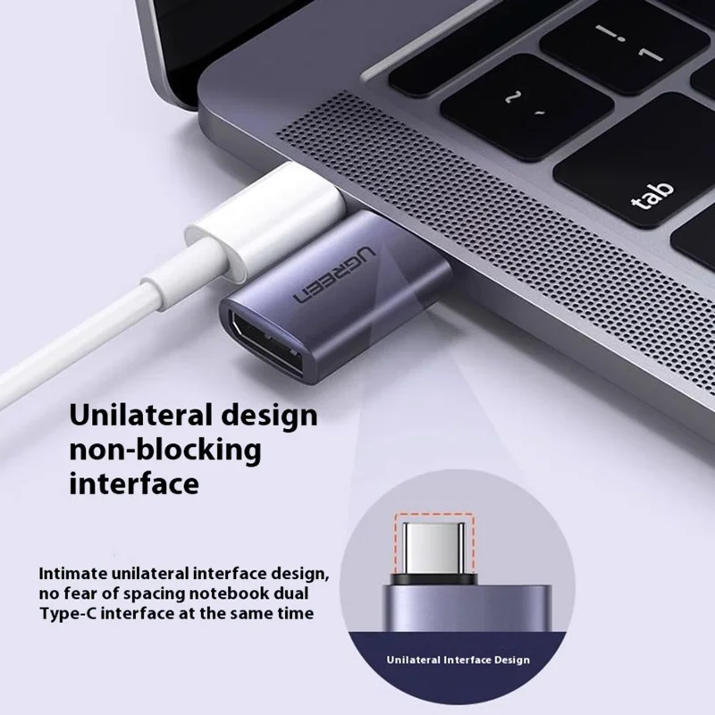 UGREEN 70451 Convertisseur Type C vers DP 4K 60Hz / 2K 144Hz Adaptateur d'Affichage Haute Définition