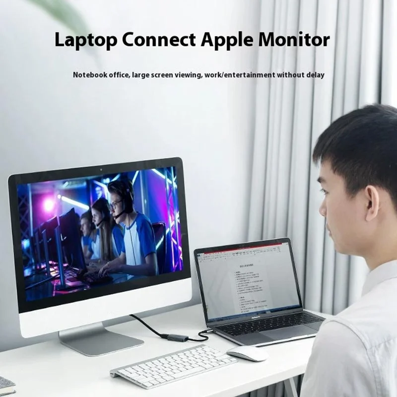 UGREEN 60351 Adattatore da Type-C a Mini DisplayPort in Lega di Alluminio Convertitore Video 4K 60Hz