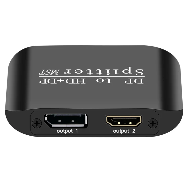 Adaptador Divisor NK-W60 DP para HD+DP 4K 60Hz MST / SST para Exibição Dupla / Exibição Espelhada