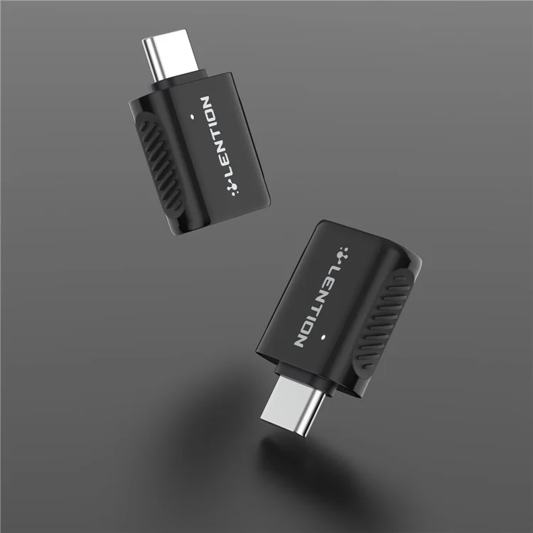 2PCS/Pack LENTION C3s USB-C to USB 3.0 Adapter Type-C Male to USB Female OTG Converter