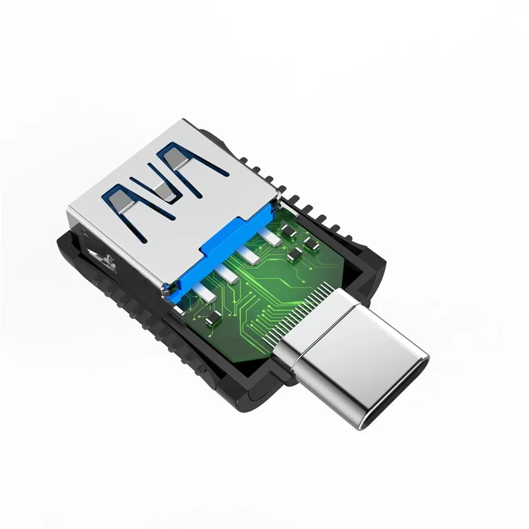 2pcs/pack Сдержанность C3s USB-C до USB 3.0 Адаптер Type-C Мужчина-usb-женский Конвертер OTG