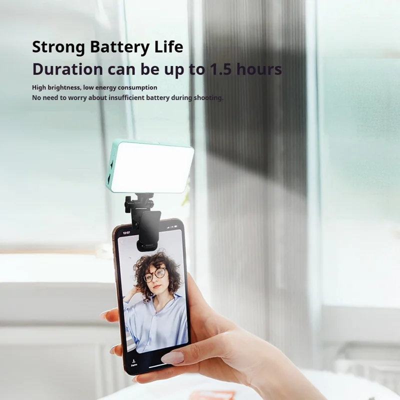 N13 Pocket Light Three Color Temperature Adjustable LED Photography Lighting - Black