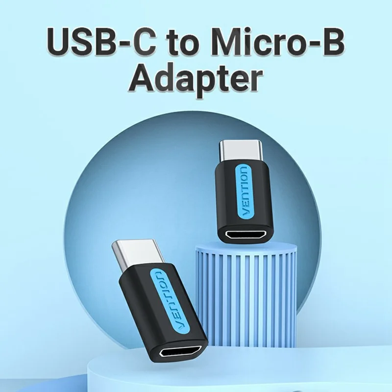 VENTION CDX Series USB 2.0 Type-C Male to Micro-B Female Adapter Mini OTG Converter