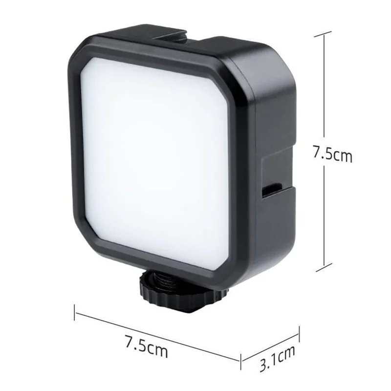MJ58 800LM LED Mini Pocket Light 3 Color Temperatures CRI 95+ Portable Photography Fill Light
