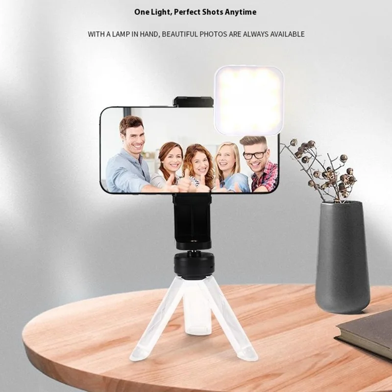 OT18 3 Color Temperatures Magnetic Photography Fill Light for Mobile Phone Mini Pocket LED Light