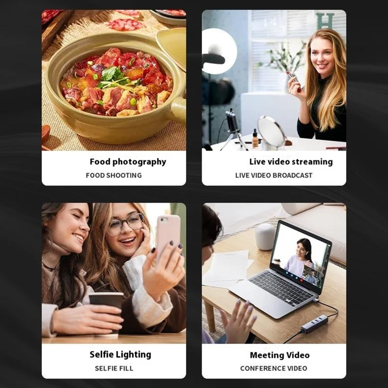 OT18 3 Color Temperatures Magnetic Photography Fill Light for Mobile Phone Mini Pocket LED Light