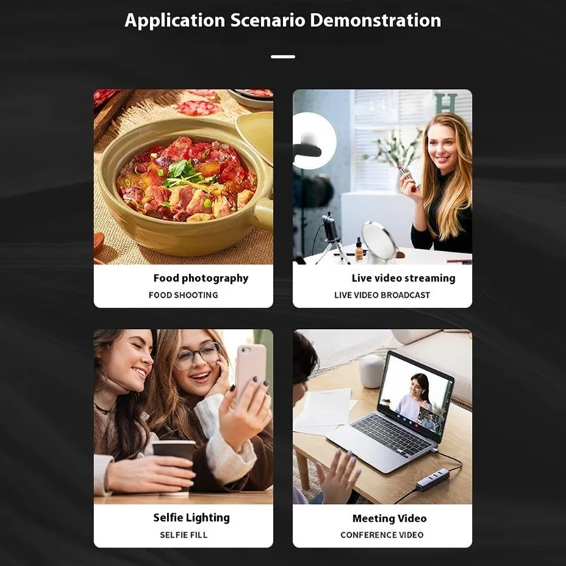 OT19 RGB Photography Fill Light for Mobile Phone Magnetic Attachment Mini Pocket LED Light