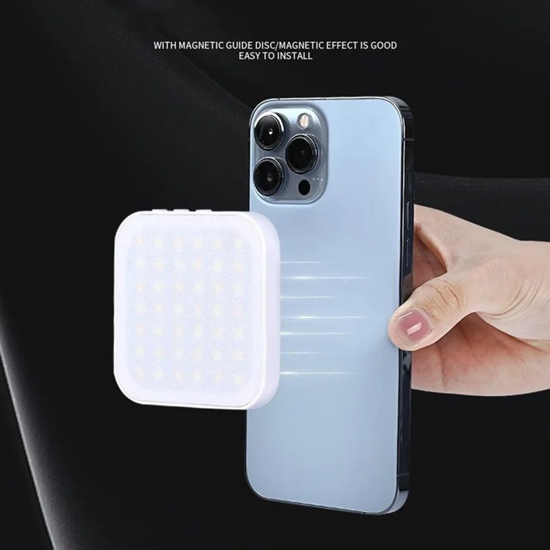 OT19 RGB Photography Fill Light for Mobile Phone Magnetic Attachment Mini Pocket LED Light
