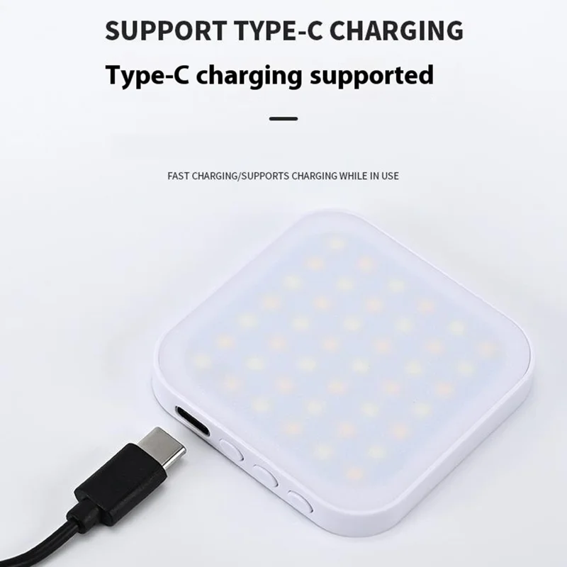 OT19 RGB Photography Fill Light for Mobile Phone Magnetic Attachment Mini Pocket LED Light