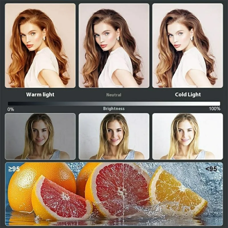 VLOGLITE P60RGB 60 W Mocny Światło Wypełniające COB, Lampa RGB, Profesjonalne Światło Wideo