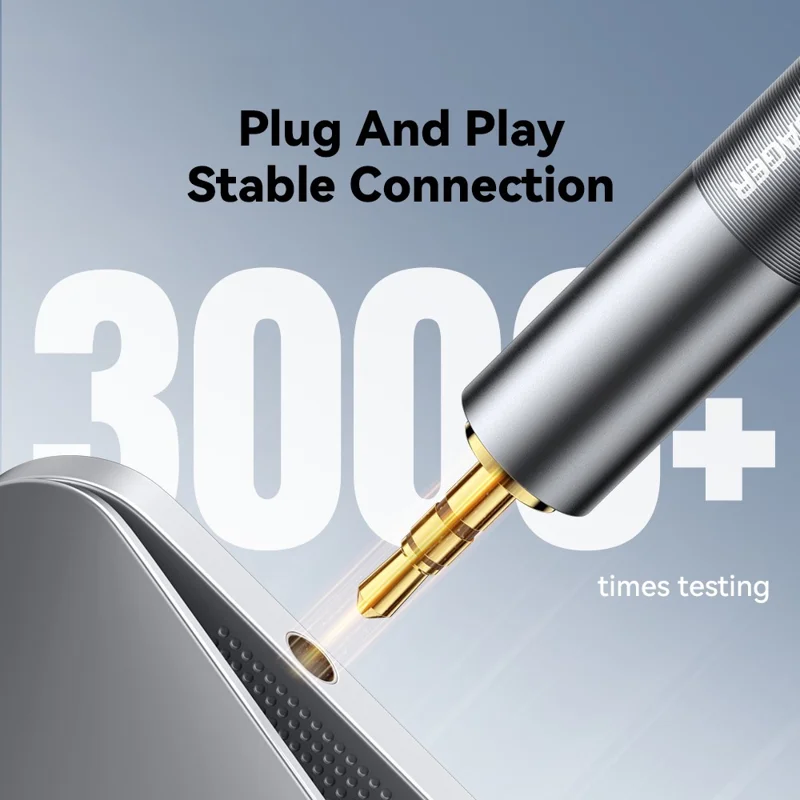 Adaptateur audio ESSAGER 3,5 mm mâle vers 6,5 mm femelle Connecteur doré HiFi portable