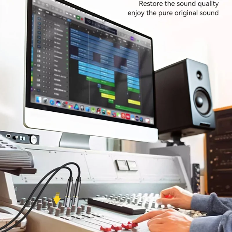 Adaptateur audio ESSAGER 3,5 mm mâle vers 6,5 mm femelle Connecteur doré HiFi portable