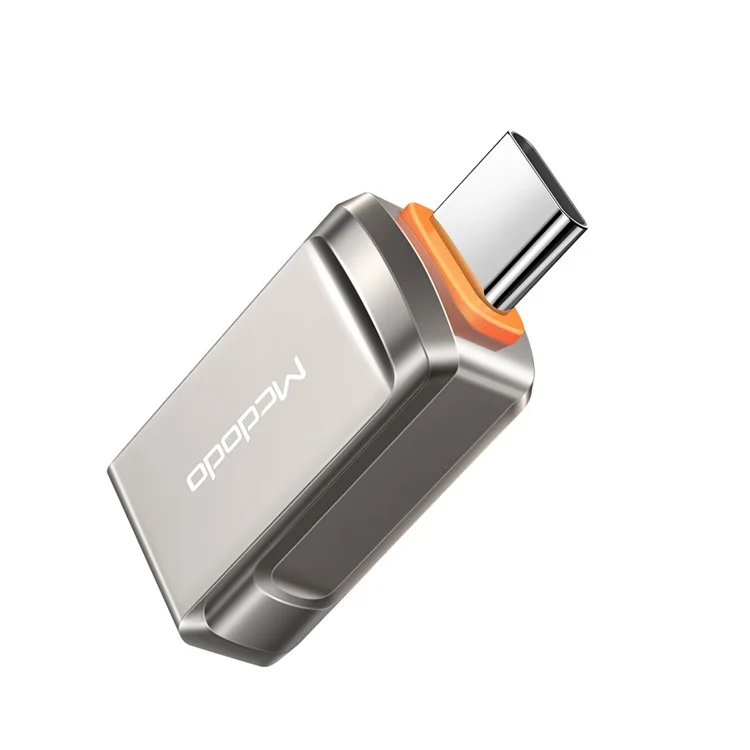 MCDODO OT-8730 USB-A 3.0 Top Type-c Mini OTG Adapter - Цвет Оружия