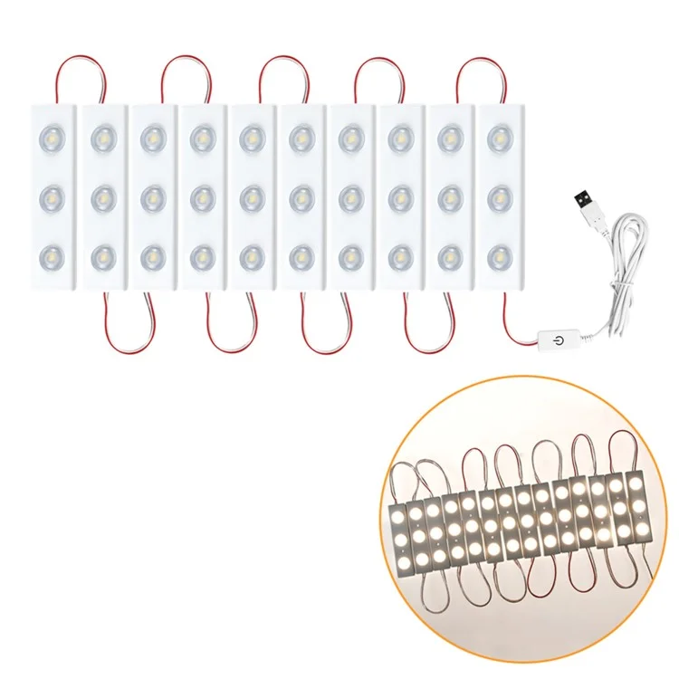 Сенсорный Контроль Dimbale Светодиодный Макияж Зеркальный Световой Стрип - 10 Светодиодных Полос