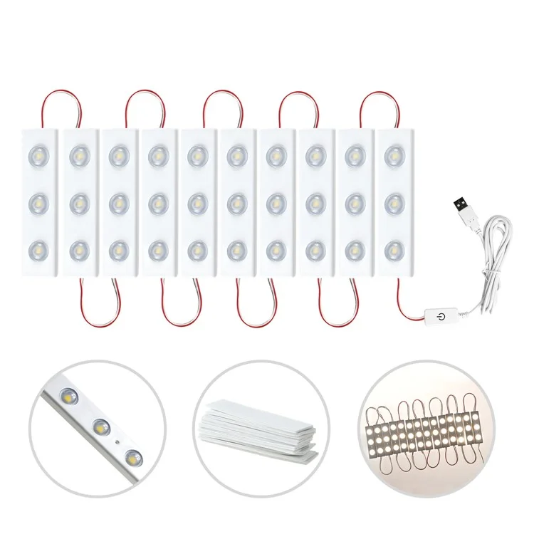 Сенсорный Контроль Dimbale Светодиодный Макияж Зеркальный Световой Стрип - 10 Светодиодных Полос