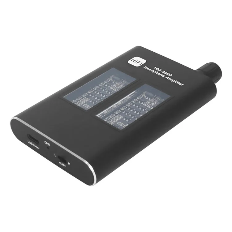 Headphone Amplifier Portable Amp 3.5mm Audio Rechargeable HiFi Earphone Headphone Amplifier with 97cm USB Cable
