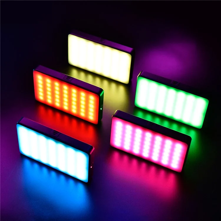 Yelangu Rgb140 RGB -taschenfüllung Leichtes LED -video -licht Tragbare Fotografie -beleuchtung