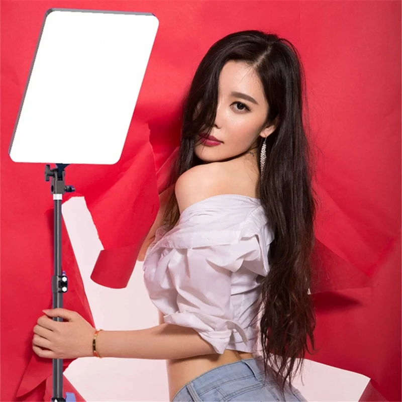 MM8815 500W High Brightness RGBW LED Video Light 1700K to 12000K Lighting Panel for Indoor Studio Photography Youtube Video Shooting - EU Plug