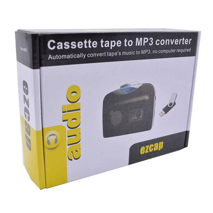 Convertidor de Casete a MP3 de Puerto USB EZCAP 230 de Alta Fidelidad Estéreo