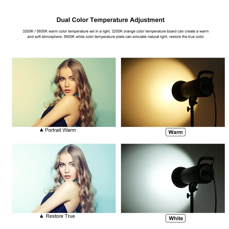 PULUZ PKT3111 3200К-5600К Комплект со светодиодным светом и софтбоксом для фотостудии - розетка AU
