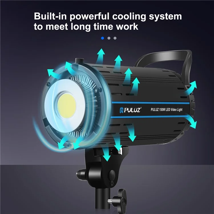PULUZ PKT3111 3200К-5600К Комплект со светодиодным светом и софтбоксом для фотостудии - розетка AU