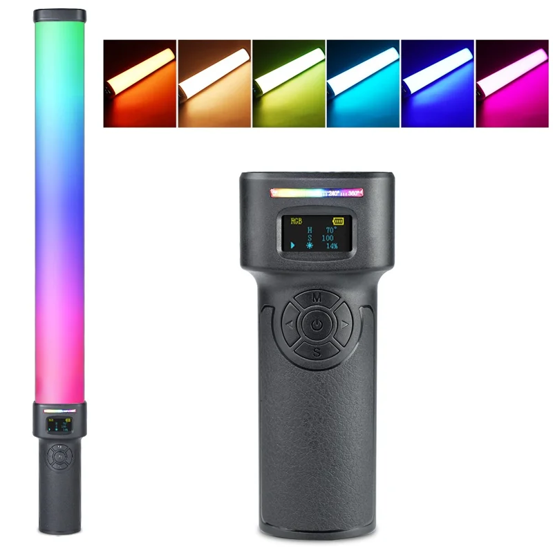 VLOGLITE W270RGB LED-studiolamp voor live streamen, E-Sports handheld vullamp - US-stekker