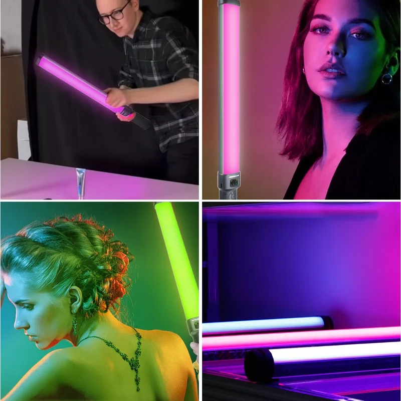 VLOGLITE W270RGB LED-studiolamp voor live streamen, E-Sports handheld vullamp - US-stekker