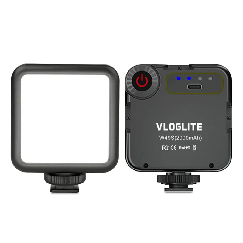 VLOGLITE W49S Mini Beauty Video Light Photography Live Streaming LED Fill Light