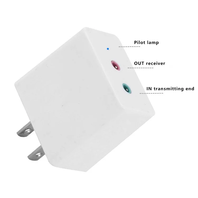 Bluetooth-compatible 5.0 Audio Adapter Transmitter Receiver US Plug 3.5mm AUX Adapter