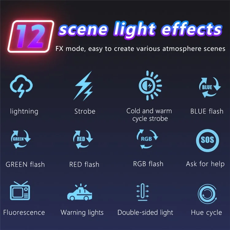 D01 Câmera Portátil Miniatura de Telefone RGB Luz de Preenchimento Dimerizável Fotografia LED Luz de Preenchimento