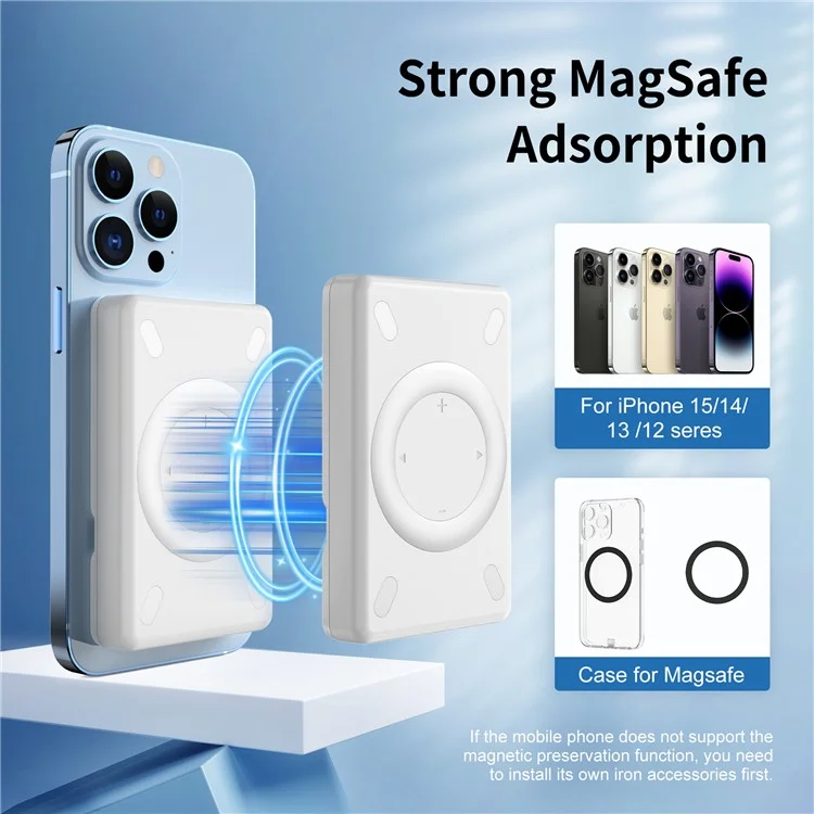 Lâmpada Fotográfica de Telefone Magnética V17 com Carregador Sem Fio Recarregável, Iluminação Portátil RGB para Transmissão ao Vivo