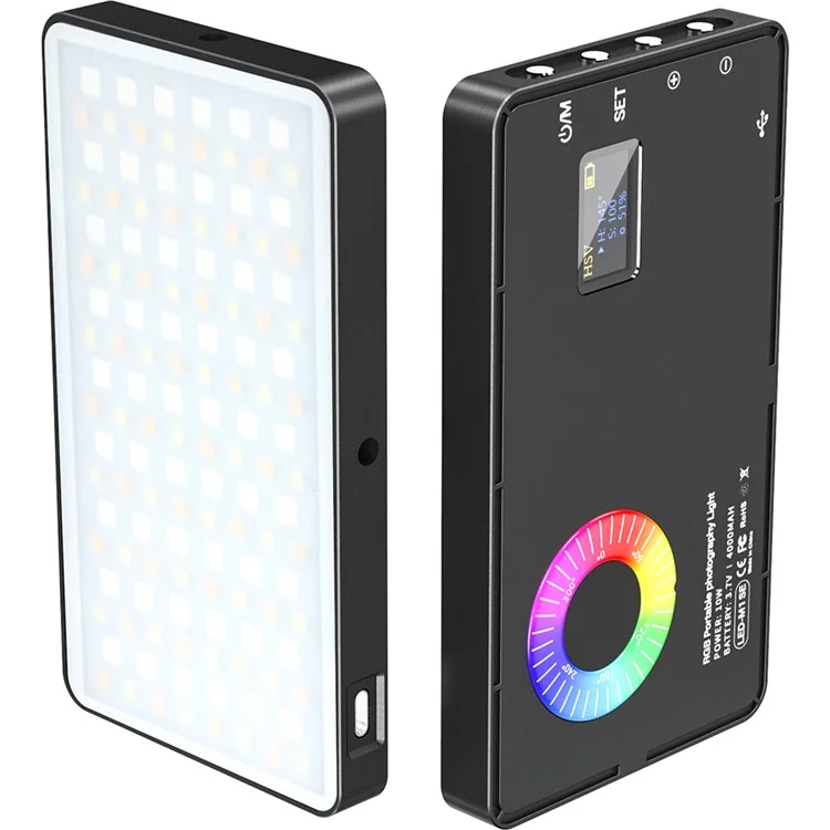 Tela TFT de 0,96 polegadas M1SE Pocket Fill Light 12 Efeitos Lâmpada de Fotografia RGB