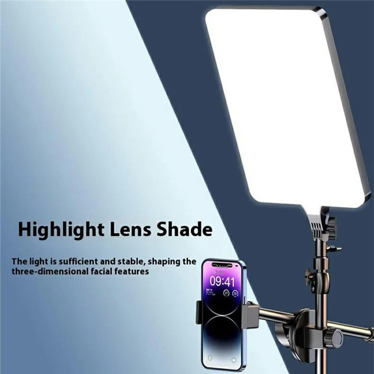 12-zoll-led-videolicht Mit Tripod Stand 2700-6500K Photography Studio Lighting Für Videofilmaufnahmen