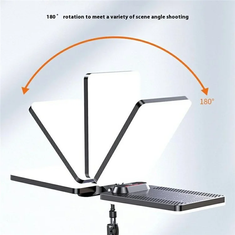 12-zoll-led-videolicht Mit Tripod Stand 2700-6500K Photography Studio Lighting Für Videofilmaufnahmen