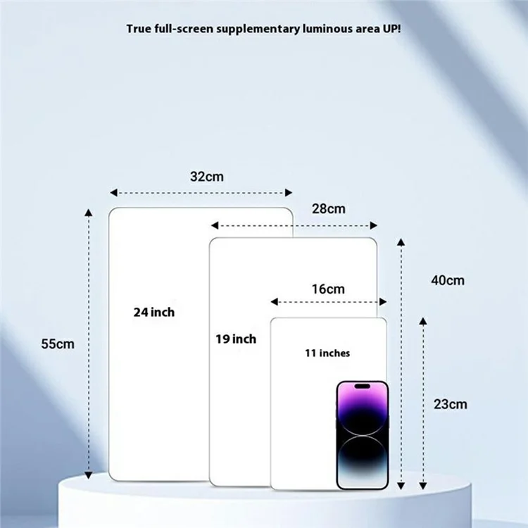12-zoll-led-videolicht Mit Tripod Stand 2700-6500K Photography Studio Lighting Für Videofilmaufnahmen