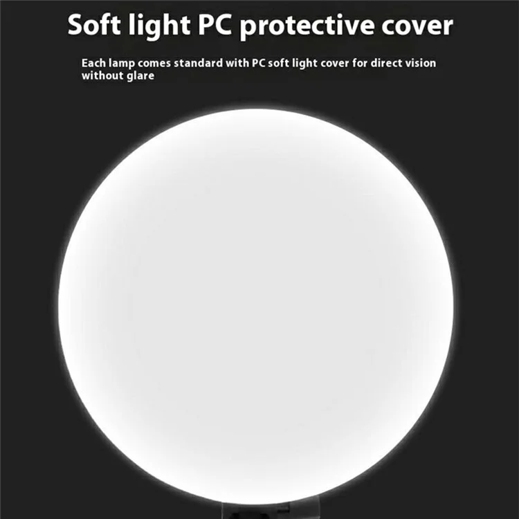 2 Sets 80W LED Softbox Photography Lighting 3 Color Temperature Short Handle Manual Control LED Video Light Kit - US Plug