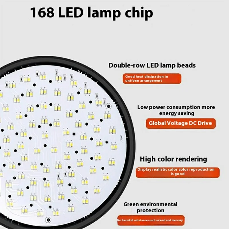 2 Sets 80W LED Softbox Photography Lighting 3 Color Temperature Short Handle Manual Control LED Video Light Kit - EU Plug