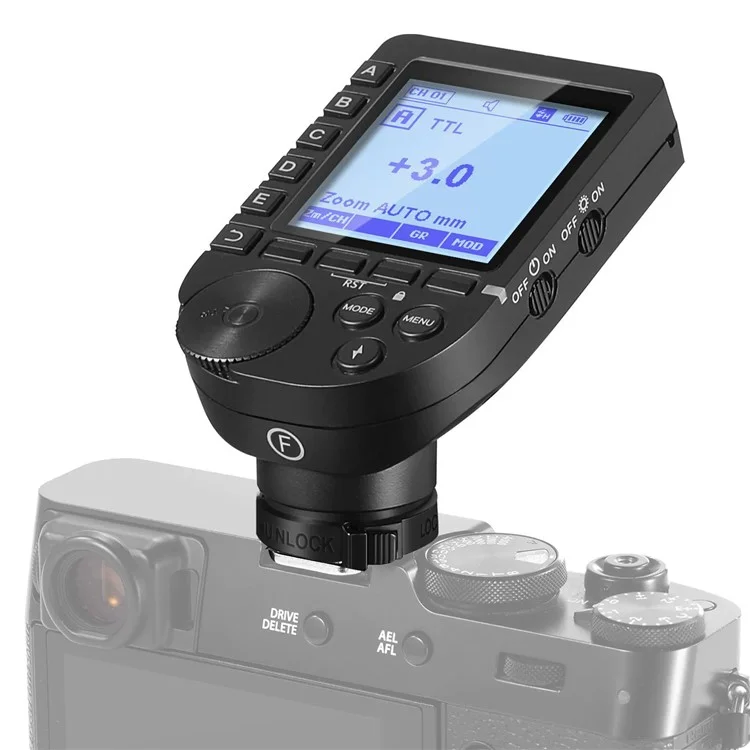 NEEWER Q4 400Ws Flash Externo com Gatilho QPRO-F para Fuji 1 / 8000S Sincronização de Alta Velocidade Luz de Estúdio Portátil de Mão - Plugue EUA