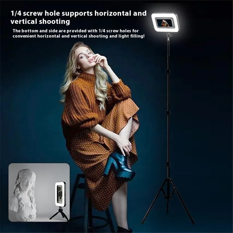 S4 RGB Magnetic Phone Video Light Full Color Fill Light for Live Streaming / Photography