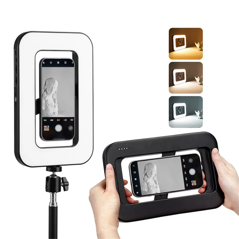 S4 RGB Magnetic Phone Video Light Full Color Fill Light for Live Streaming / Photography