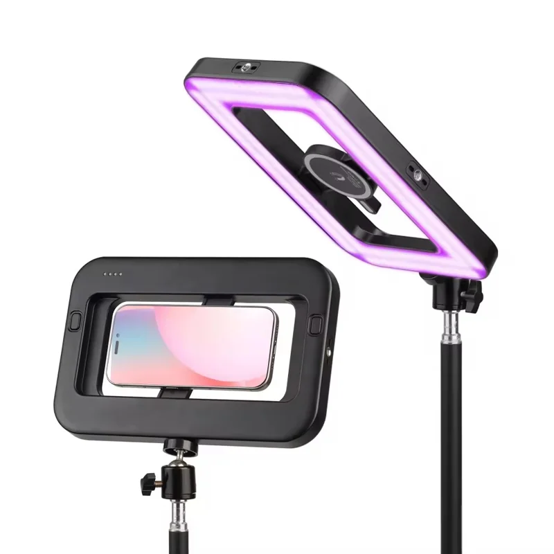 S4 RGB Magnetic Phone Video Light Full Color Fill Light for Live Streaming / Photography